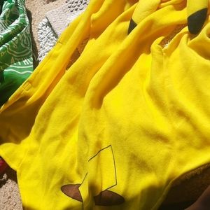 Pikachu dog costume
